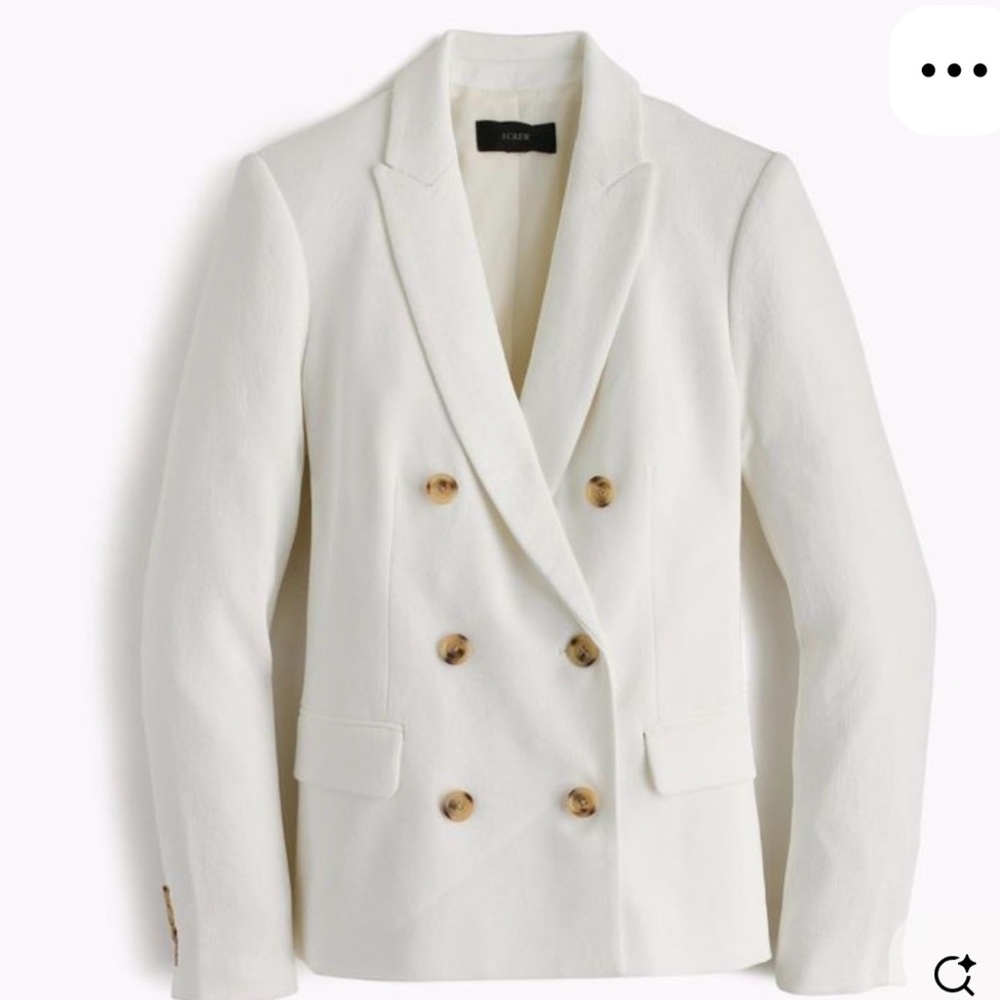 J. Crew Classic White Women's Blazer